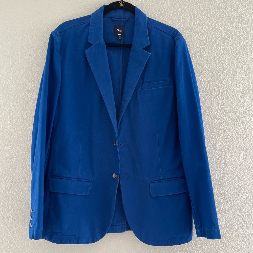 Blue sports coat from Gap